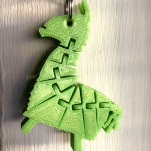 Llavero Flexible Llama Fortnite 3D
