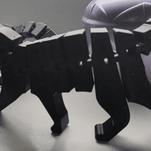 Llavero Gato Flexible 3D