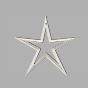 Estrella de Navidad Impresa en 3D