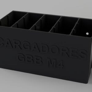 Soporte de pared para cargadores M4/AR15