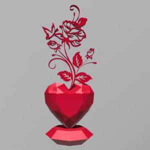 Jarron decorativo Rosa